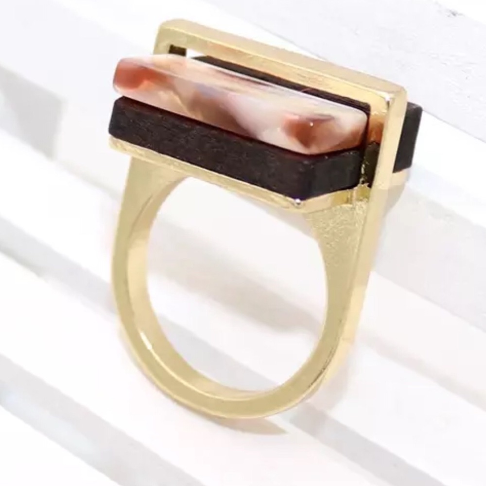 Multicolored Stone Statement Rings - Picture 6 of 12